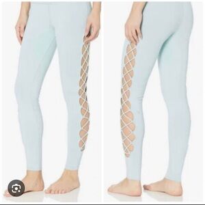 NWT ALO Yoga interlace legging cloud Small